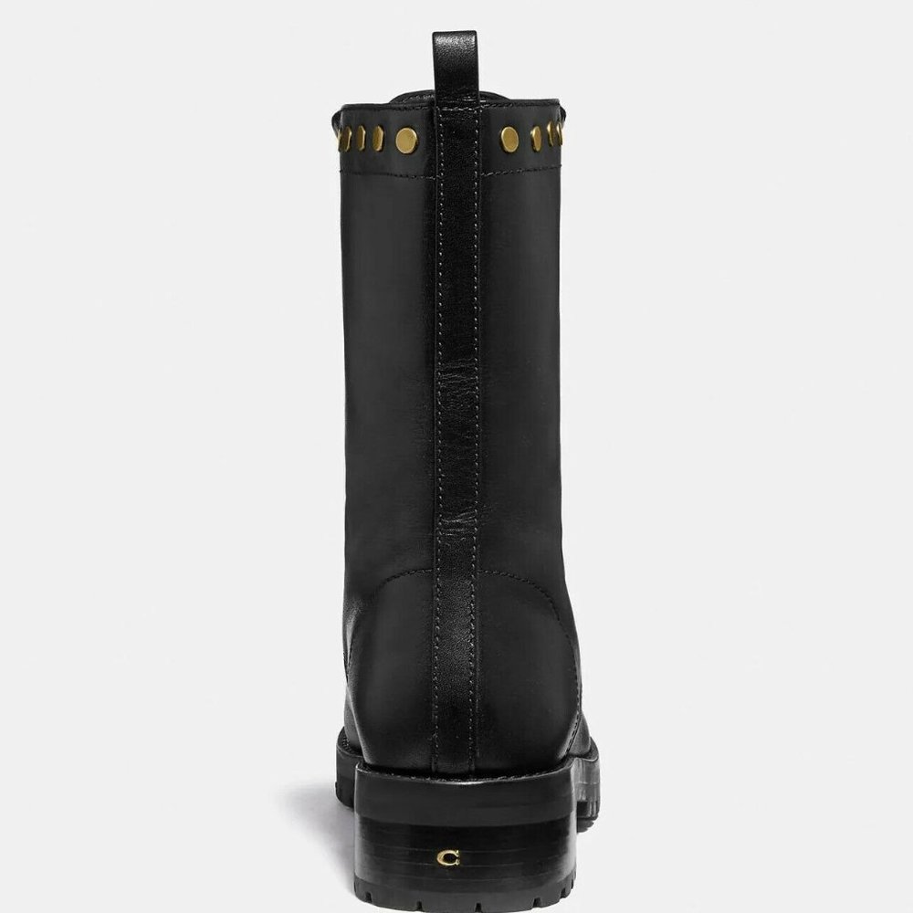Coach Euc Coach Lara Combat Boot Size 6.5 - Picture 3 of 6